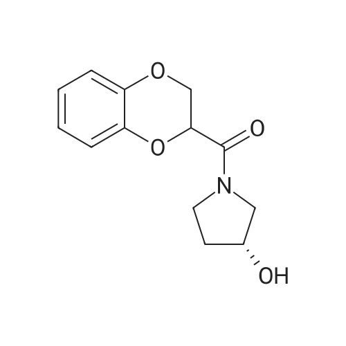 (2,3-Dihydrobenzo[b][1,4]dioxin-2-yl)((R)-3-hydroxypyrrolidin-1-yl)methanone