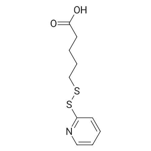 5-(Pyridin-2-yldisulfanyl)pentanoic acid