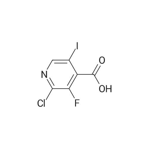2-Chloro-3-fluoro-5-iodoisonicotinic acid