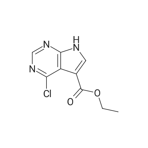 Ethyl 4-chloro-7H-pyrrolo[2,3-d]pyrimidine-5-carboxylate