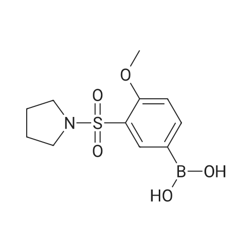 (4-Methoxy-3-(pyrrolidin-1-ylsulfonyl)phenyl)boronic acid
