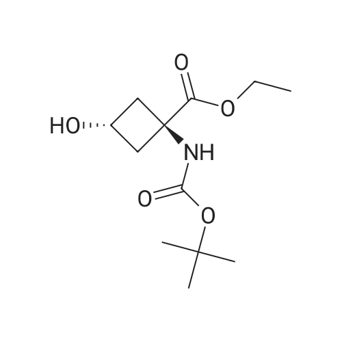 Ethyl trans-1-((tert-butoxycarbonyl)amino)-3-hydroxycyclobutane-1-carboxylate