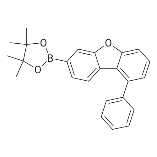 4,4,5,5-Tetramethyl-2-(9-phenyldibenzo[b,d]furan-3-yl)-1,3,2-dioxaborolane