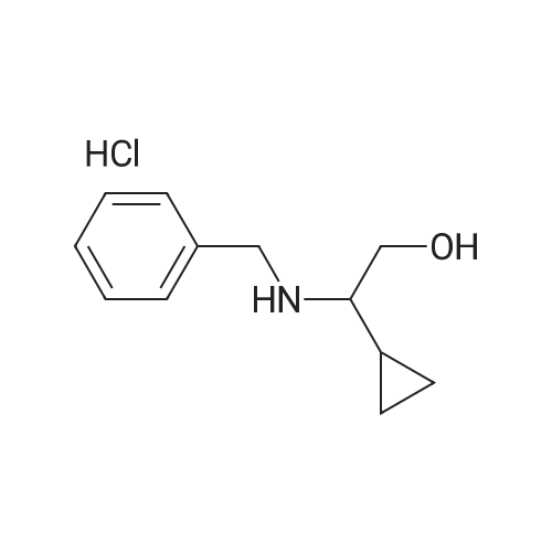 2-(Benzylamino)-2-cyclopropylethan-1-ol hydrochloride