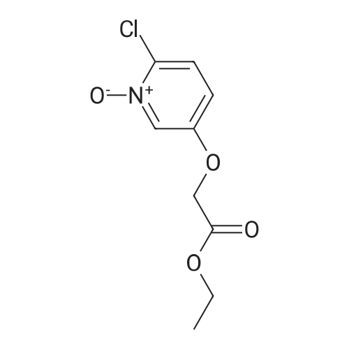 2-Chloro-5-(2-ethoxy-2-oxoethoxy)pyridine 1-oxide
