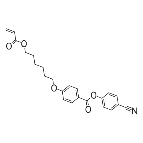 4-Cyanophenyl 4-((6-(acryloyloxy)hexyl)oxy)benzoate