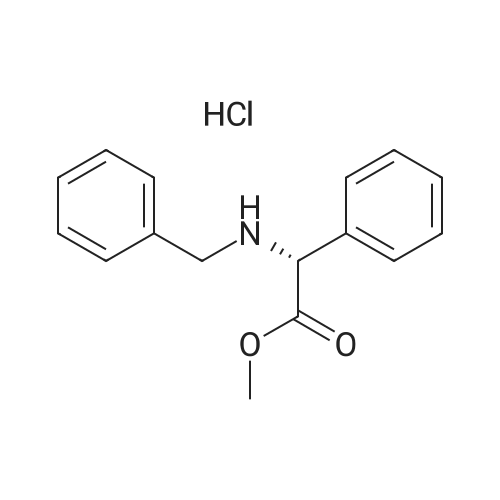(R)-Methyl 2-(benzylamino)-2-phenylacetate hydrochloride
