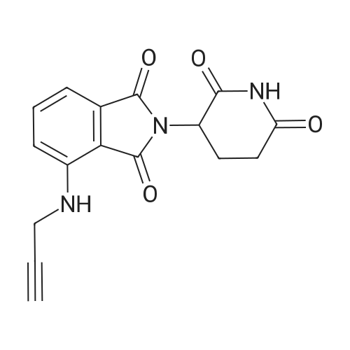 2-(2,6-Dioxopiperidin-3-yl)-4-(prop-2-yn-1-ylamino)isoindoline-1,3-dione