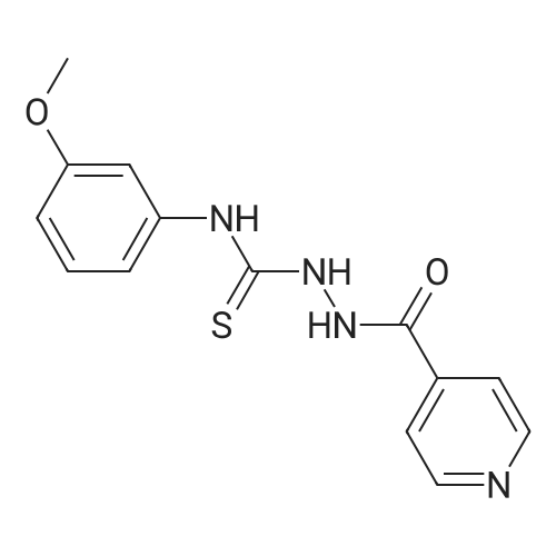 2-Isonicotinoyl-N-(3-methoxyphenyl)hydrazine-1-carbothioamide