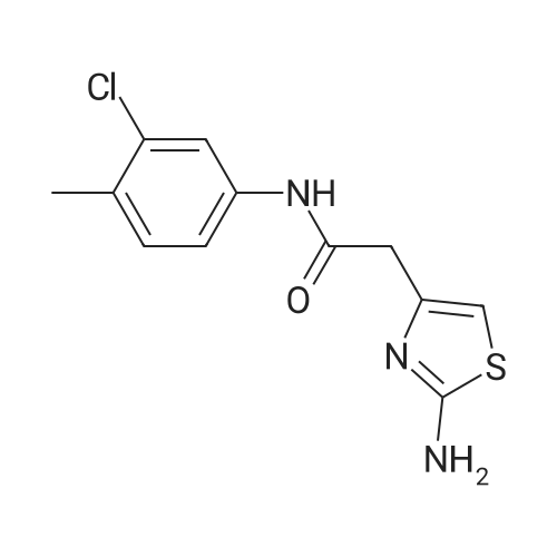 2-(2-Aminothiazol-4-yl)-N-(3-chloro-4-methylphenyl)acetamide