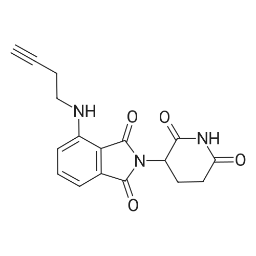 4-(But-3-yn-1-ylamino)-2-(2,6-dioxopiperidin-3-yl)isoindoline-1,3-dione