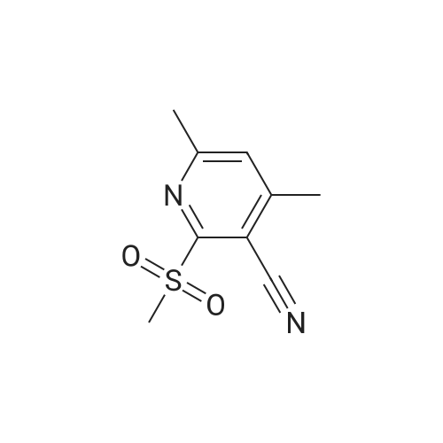 4,6-Dimethyl-2-(methylsulfonyl)nicotinonitrile