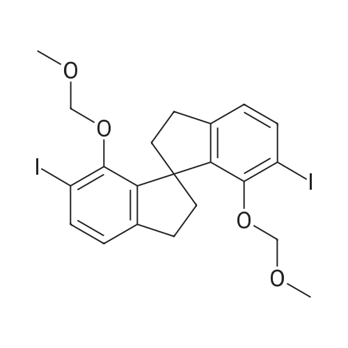 (R)-6,6'-Diiodo-7,7'-bis(methoxymethoxy)-2,2',3,3'-tetrahydro-1,1'-spirobi[indene]
