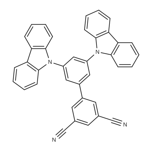 3',5'-Di(9H-carbazol-9-yl)-[1,1'-biphenyl]-3,5-dicarbonitrile