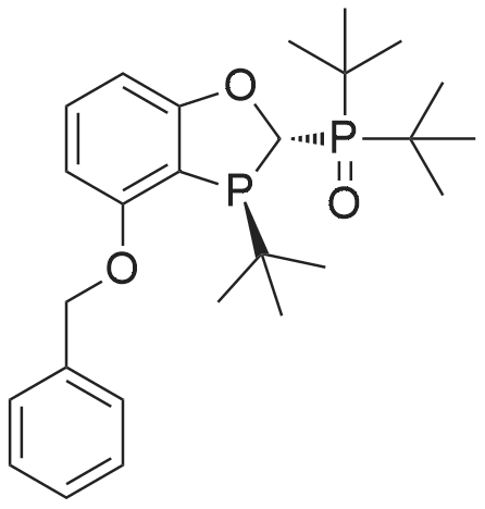 ((2S,3S)-4-(Benzyloxy)-3-(tert-butyl)-2,3-dihydrobenzo[d][1,3]oxaphosphol-2-yl)di-tert-butylphosphine oxide