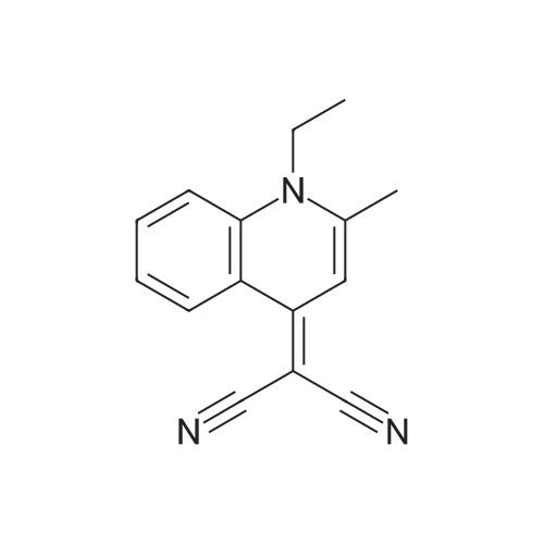 2-(1-Ethyl-2-methylquinolin-4(1H)-ylidene)malononitrile
