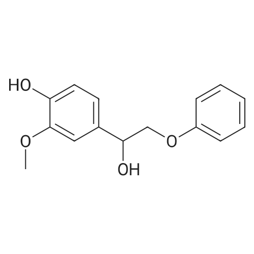4-(1-Hydroxy-2-phenoxyethyl)-2-methoxyphenol
