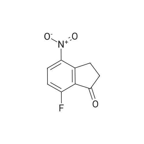 7-Fluoro-4-nitro-2,3-dihydro-1H-inden-1-one
