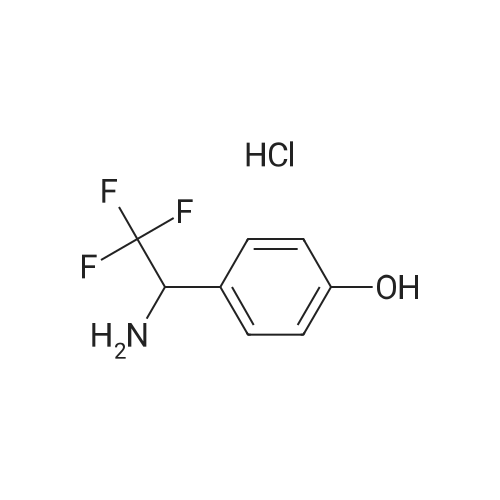 4-(1-Amino-2,2,2-trifluoroethyl)phenol hydrochloride