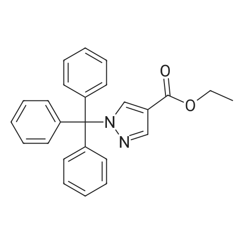 Ethyl 1-trityl-1H-pyrazole-4-carboxylate