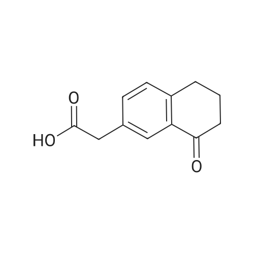 2-(8-Oxo-5,6,7,8-tetrahydronaphthalen-2-yl)acetic acid