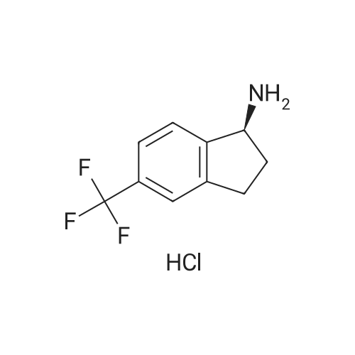(S)-5-(Trifluoromethyl)-2,3-dihydro-1H-inden-1-amine hydrochloride