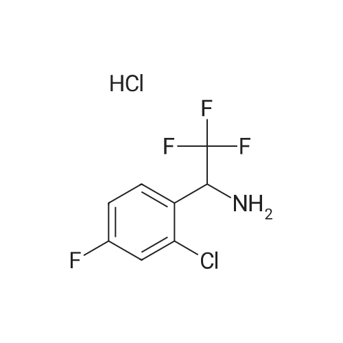 1-(2-Chloro-4-fluorophenyl)-2,2,2-trifluoroethan-1-amine hydrochloride