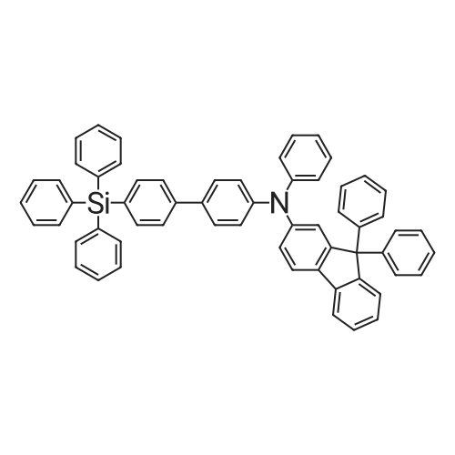 N,9,9-Triphenyl-N-(4'-(triphenylsilyl)-[1,1'-biphenyl]-4-yl)-9H-fluoren-2-amine