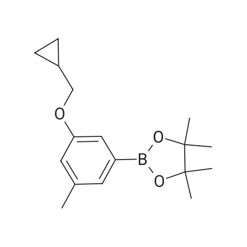 2-(3-(Cyclopropylmethoxy)-5-methylphenyl)-4,4,5,5-tetramethyl-1,3,2-dioxaborolane