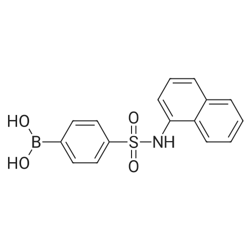 (4-(N-(Naphthalen-1-yl)sulfamoyl)phenyl)boronic acid