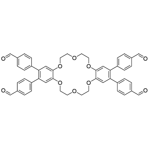 4,4',4'',4'''-(6,7,9,10,17,18,20,21-Octahydrodibenzo[b,k][1,4,7,10,13,16]hexaoxacyclooctadecine-2,3,13,14-tetrayl)tetrabenzaldehyde