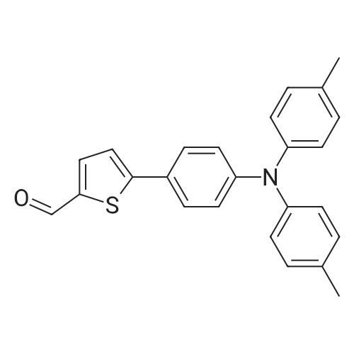 5-(4-(Di-p-tolylamino)phenyl)thiophene-2-carbaldehyde