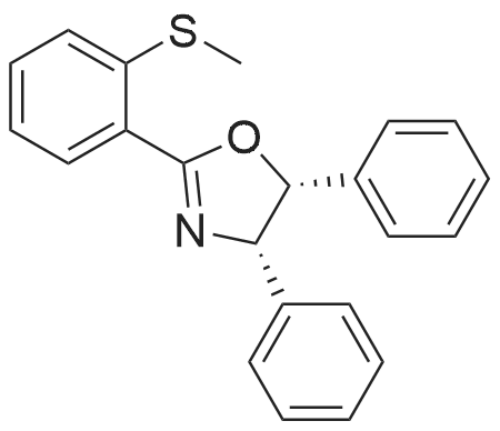 (4S,5R)-2-(2-(Methylthio)phenyl)-4,5-diphenyl-4,5-dihydrooxazole