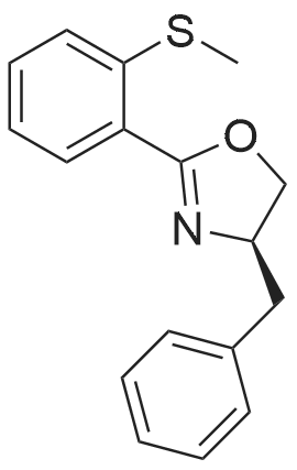 (R)-4-Benzyl-2-(2-(methylthio)phenyl)-4,5-dihydrooxazole
