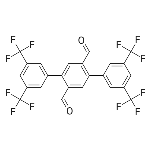 3,3'',5,5''-Tetrakis(trifluoromethyl)-[1,1':4',1''-terphenyl]-2',5'-dicarbaldehyde