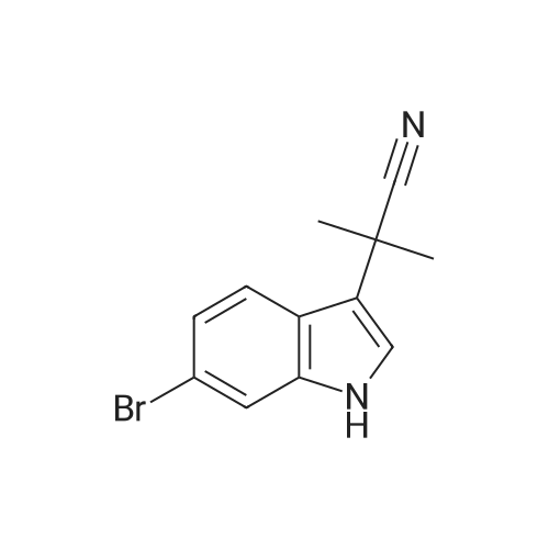 2-(6-Bromo-1H-indol-3-yl)-2-methylpropanenitrile