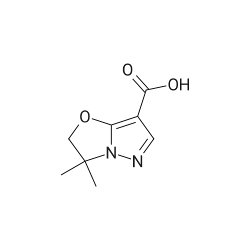 3,3-Dimethyl-2,3-dihydropyrazolo[5,1-b]oxazole-7-carboxylic acid