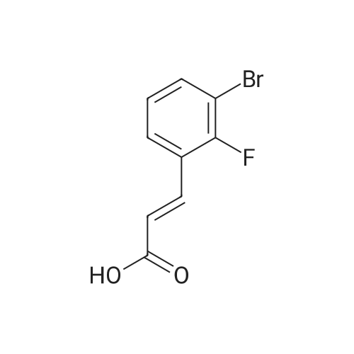 (E)-3-(3-Bromo-2-fluorophenyl)acrylic acid