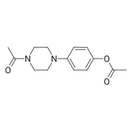 133345-21-8|4-(4-Acetylpiperazin-1-yl)phenyl acetate| Ambeed