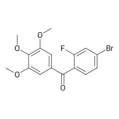 (4-Bromo-2-fluorophenyl)(3,4,5-trimethoxyphenyl)methanone