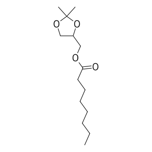 (2,2-Dimethyl-1,3-dioxolan-4-yl)methyl octanoate
