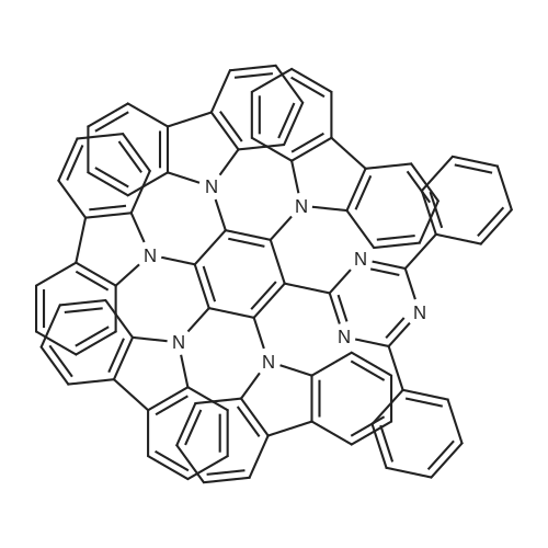 9,9',9'',9''',9''''-(6-(4,6-Diphenyl-1,3,5-triazin-2-yl)benzene-1,2,3,4,5-pentayl)pentakis(9H-carbazole)