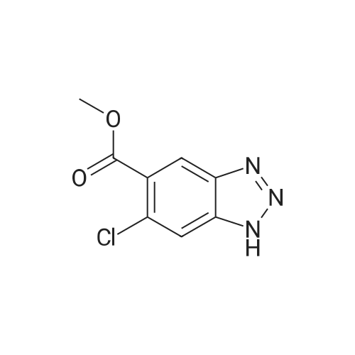 Methyl 6-chloro-1H-benzo[d][1,2,3]triazole-5-carboxylate