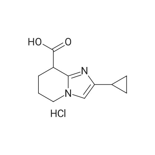 2-Cyclopropyl-5,6,7,8-tetrahydroimidazo[1,2-a]pyridine-8-carboxylic acid hydrochloride