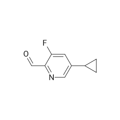 5-Cyclopropyl-3-fluoropicolinaldehyde