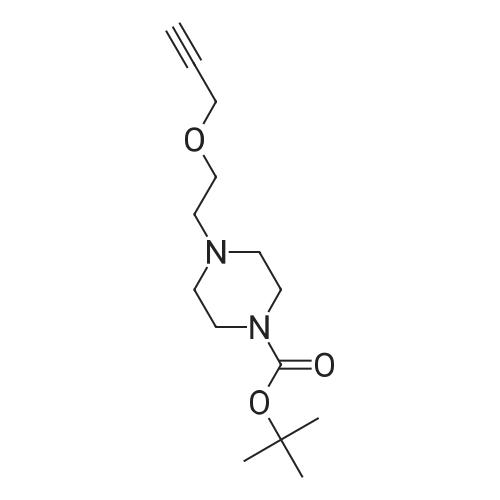 tert-Butyl 4-(2-(prop-2-yn-1-yloxy)ethyl)piperazine-1-carboxylate