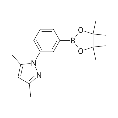3,5-Dimethyl-1-(3-(4,4,5,5-tetramethyl-1,3,2-dioxaborolan-2-yl)phenyl)-1H-pyrazole