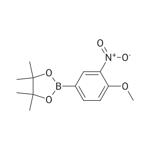 2-(4-Methoxy-3-nitrophenyl)-4,4,5,5-tetramethyl-1,3,2-dioxaborolane