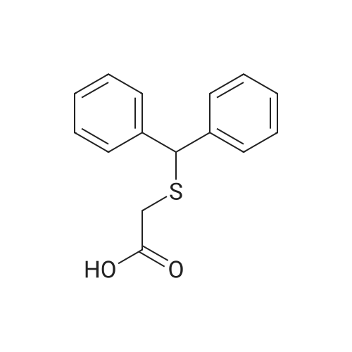 2-(Benzhydrylthio)acetic acid