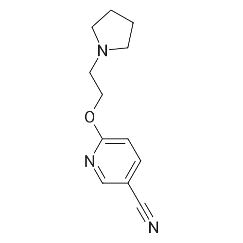 6-(2-(Pyrrolidin-1-yl)ethoxy)nicotinonitrile